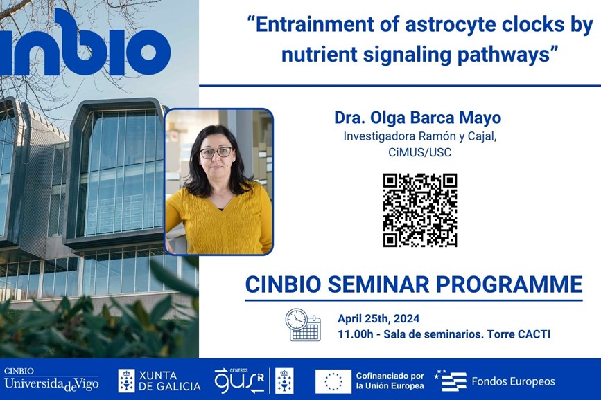Olga Barca Mayo - CINBIO Seminar Programme